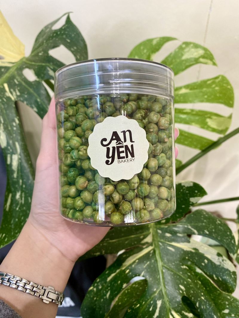 Đậu hà lan sấy gia vị - hũ lớn
